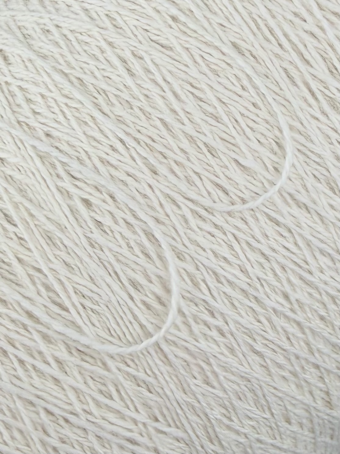 Loro Piana Coars Unexpected 2/11 – 100% Kaschmirgarn col. Naturweiss (Cod. C649 8071)